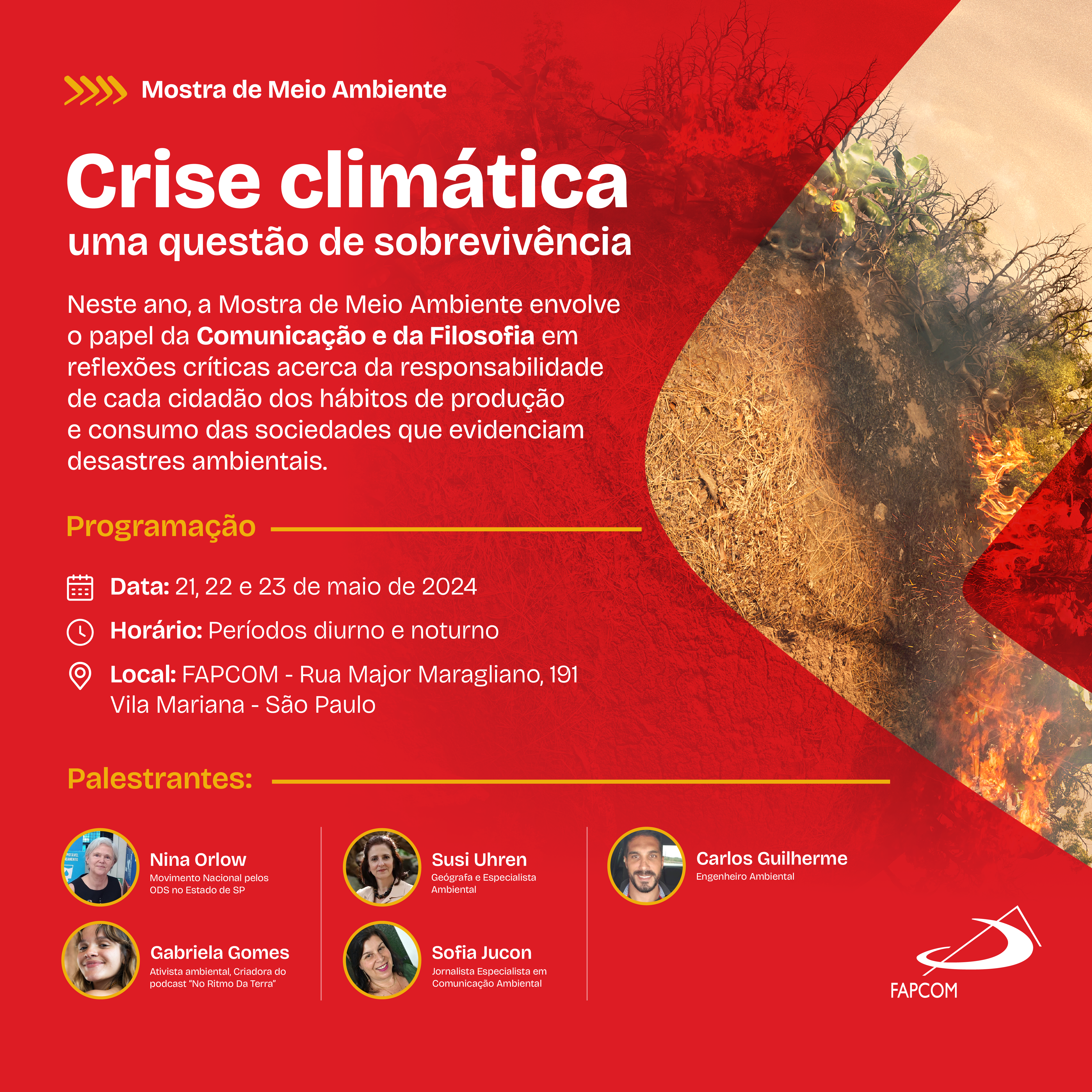 Mostra de Meio Ambiente: Crise Climática